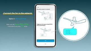 Panasonic WIFAN  How to Connect with the Ceiling Fan App [upl. by Rambort]