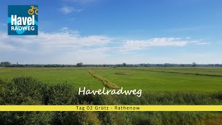 Havelradweg  Grütz bis Rathenow 02 [upl. by Esorylime]