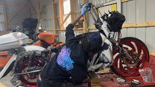 26” ROAD GLIDE BUILD [upl. by Rosalie]