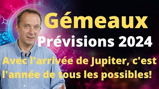 Astrologie Gémeaux Prévisions2024 [upl. by Nnayr611]