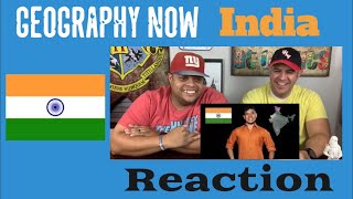 Geography Now India  American Reaction [upl. by Inaniel]