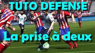 TUTO  COMMENT DEFENDRE A DEUX   FIFA 15 [upl. by Aihsilef]