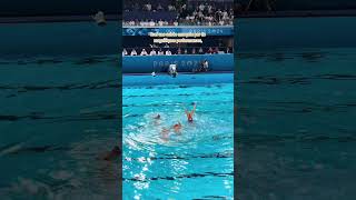 Vlog finale de natation artistique en groupe pendant les JO Paris 2024 [upl. by Yznyl723]