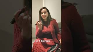 5 in 1 Lipstick stick  Amazing Product Review [upl. by Allerbag]