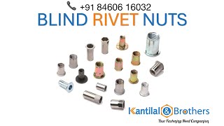 Types of Blind Rivet Nuts [upl. by Danie375]