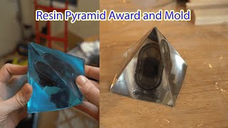 Create An Awesome Resin Pyramid Using Epoxy Very Easy [upl. by Yrrol277]