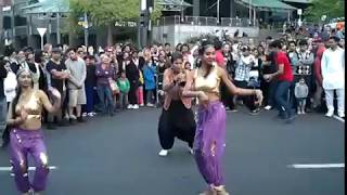 AUCKLAND DIWALI FESTASHNA PRASAD naggin DANCE queen street [upl. by Francklyn]