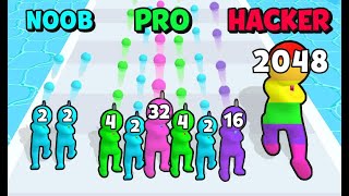 Merge Grabber Bast Gameplay Noob vs Hacker viral shortfeed mergegrabber live shorts ytshorts [upl. by Nilahs]