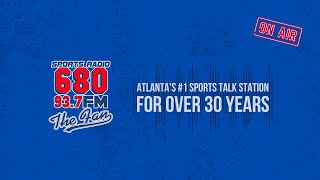 680 The Fan  Live From the Battery Atlanta [upl. by Nnairret]