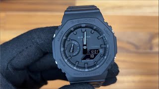 Casio GShock GA21001A1 Black BEST TACTICAL WATCH [upl. by Sokul]