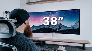 LG 38quot UltraWide Monitor  The Ultimate Productivity Display [upl. by Arodnap]