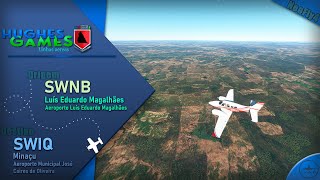 Flight Simulator 2020  IVAO  Neofly4 🛩 Luís Eduardo Magalhães 🛩 Minaçu  BE58 [upl. by Yessej668]