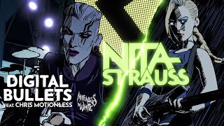 NITA STRAUSS  Digital Bullets ft Chris Motionless Official Music Video [upl. by Gerty]