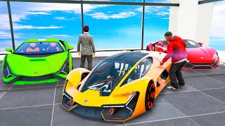 ROBANDO TODOS los COCHES MILLONARIOS en GTA 5 [upl. by Alexandros711]