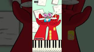 Anger vengeance on mosquito Opilasokewt  Piano Tutorial [upl. by Xam]