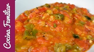 Como hacer pisto casero Receta de salsa casera [upl. by Esdras]