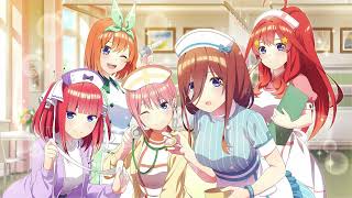 The Quintessential Quintuplets S2 Opening  Gotoubun no Katachi with lyricsenglish [upl. by Neliac]