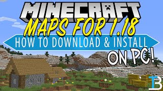 How To Download amp Install Minecraft Maps in Minecraft 1181 PC [upl. by Carl]