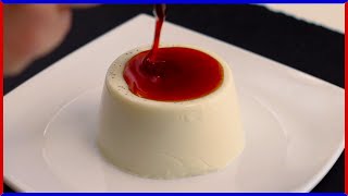 How To Make PANNA COTTA Recipe Original from ITALY [upl. by Enilaf88]