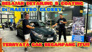 GRAND AVEGA UDAH HARUS DI DETAILING‼️BELAJAR DETAILING amp COATING DI MAESTRO GLOSSY AUTO DETAILING⁉️ [upl. by Justinn]