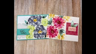 Stampin Up Artistically Inked Unexpected Colors [upl. by Shandeigh]