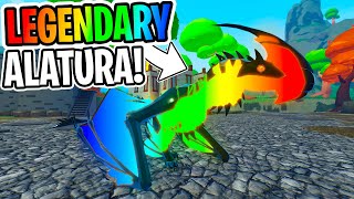 How I Made A Legendary Alatura  ROBLOX Dragon Adventures [upl. by Lamoree]