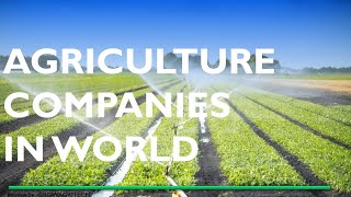 Top 10 Pesticides amp Agro Chemicals Companies In The World  Agriculture Products Company [upl. by Andel17]