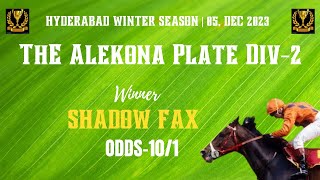 THE ALEKONA PLATE DIV 2 Winner SHADOW FAX [upl. by Lexy372]