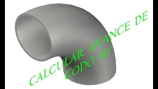 Calcular avance de codo 90° [upl. by Umberto]