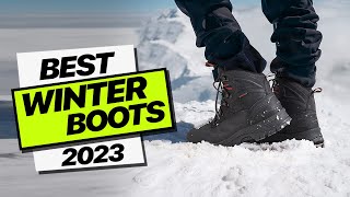 TOP 6 Best Winter Boots for Men 2023  Survive the Cold [upl. by Alinoel66]