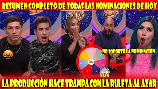 ¡Muy Fuerte Estas fueron todas las nominaciones de la sexta semana en La Casa de los Famosos 4 [upl. by Lucio]