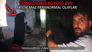 TERKEDİLMİŞ KÖYDE BÜYÜCÜNÜN EVİNİ BULDUK PARANORMAL OLAYLAR [upl. by Nairb]