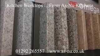 Kitchen Worktops and Laminate Worktops  Tel 01292 265557 [upl. by Nnarefinnej]