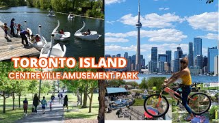 AMUSEMENT PARK CENTREVILLE TORONTO ISLAND  First Visit [upl. by Asseral113]