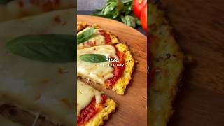 Receta Pizza de Coliflor 🍕  Gourmet Gourmet GourmetChile Pizza Coliflor food [upl. by Idroj]