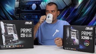 SLIČNE ALI RAZLIČITE  ASUS PRIME X299A i X299Deluxe PCAXECOM [upl. by Lyred]