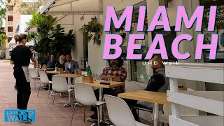 Miami Beach Walk 4k 🇺🇸 Walking tour of South of Fifth in Miami Beach Florida USA [upl. by Graybill276]