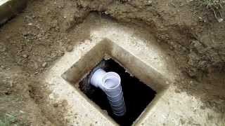 Easily Inspect and Replace Your Septic Tank Output Baffle When Necessary [upl. by Enaitsirk870]