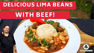 How to make Lebanese beef stew with fasolia lima beans [upl. by Nnayhs745]