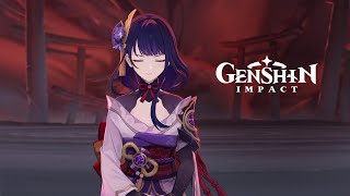 Character Teaser  quotRaiden Shogun Nightmarequot  Genshin Impact [upl. by Lawtun]