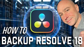 How to BACKUP amp RESTORE Your DaVinci Resolve 18 DATABASE  PROJECTS  TIMELINES  MEDIA [upl. by Simmie346]