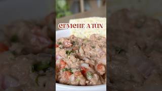 SI TE GUSTA EL ATÚN PREPARA ESTE DELICIOSO CEVICHE DE ATÚN en menos de 15 minutos [upl. by Sundstrom512]