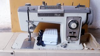 Brother pacesetter super deluxe sewing machine review [upl. by Icart]