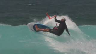 Strapless KitesurfingSecret Spot Cabo verdeISMAIL ADARZANE [upl. by Skippie]