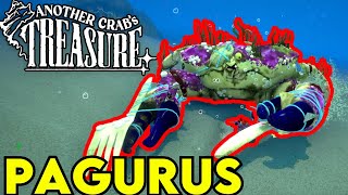 How to Beat PAGURUS the RAVENOUS  Another Crabs Treasure [upl. by Eula]