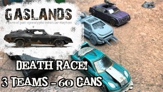 Gaslands Ep 07  3 Player Death Race [upl. by Evonne864]