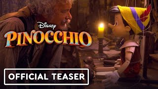 Pinocchio  Official Teaser Trailer 2022 Tom Hanks Joseph GordonLevitt [upl. by Greggs]