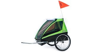 Bike trailer  Thule Cadence [upl. by Idnat31]