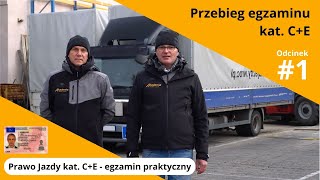 Egzamin praktyczny kat CE  odc1  przebieg egzaminu praktycznego  Akademia Dobrej Jazdy [upl. by Oinotna]