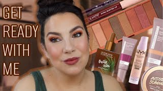 ONLY DRUGSTORE MAKEUP GRWM… Rich Bronze Glow [upl. by Leanna]